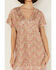 Image #3 - By Together Women's Chevron Sequins Mini Dress, Multi, hi-res