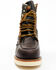 Image #4 - Thorogood Men's 8" Waterproof American Heritage Moc Work Boots - Steel Toe, Brown, hi-res