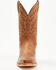 Image #4 - Moonshine Spirit Men's Crazy Horse Vintage Western Boots - Square Toe, Brown, hi-res