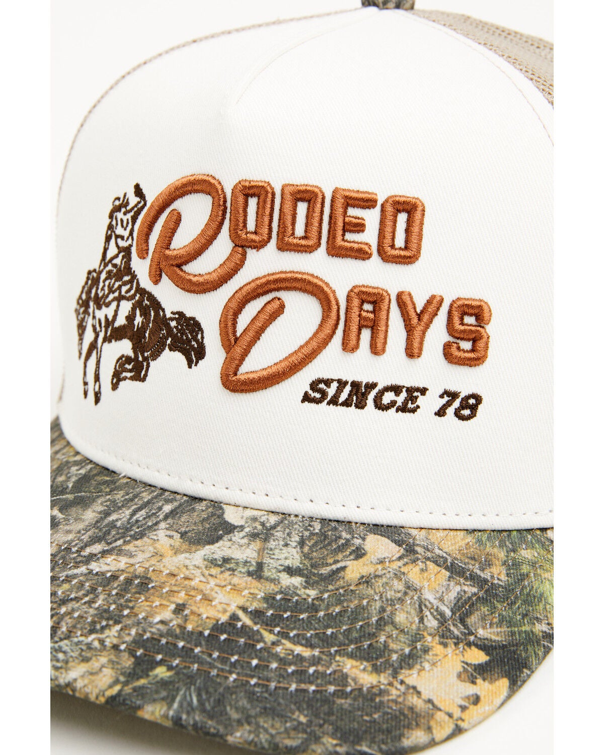 Image #2 - Cody James Men's Rodeo Days Camo Ball Cap, Black, hi-res