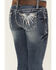 Image #4 - Grace in LA Girls' Medium Wash Burst Pocket Bootcut Jeans, , hi-res