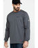 Image #1 - Ariat Men's FR Air Henley Long Sleeve Work Shirt - Big, , hi-res
