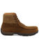 Twisted X Men's 6" Work Driving Moc - Alloy Toe, Brown, hi-res