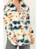 Image #2 - Fornia Women's Southwestern Print Polar Fleece Shacket , Multi, hi-res