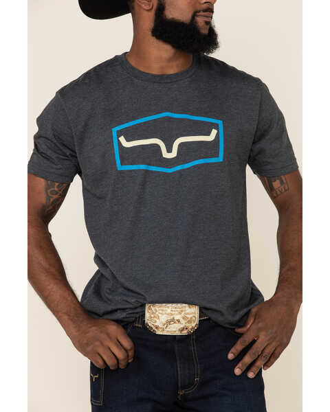 Image #3 - Kimes Ranch Men's Charcoal Replay Graphic T-Shirt , Charcoal, hi-res