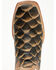 Image #6 - Tanner Mark Men's Monster Fish Print Western Boots - Broad Square Toe, Oryx, hi-res