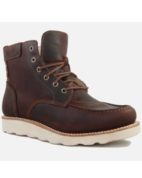 Image #1 - Superlamb Men's Dzo Work Boots - Composite Toe, Brown, hi-res
