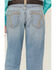 Image #4 - Ariat Girls' Hasley Bootcut Stretch Denim Jeans, Light Wash, hi-res