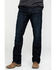 Image #2 - Wrangler Retro Men's Dax Dark Stretch Slim Bootcut Jeans - Long, Indigo, hi-res