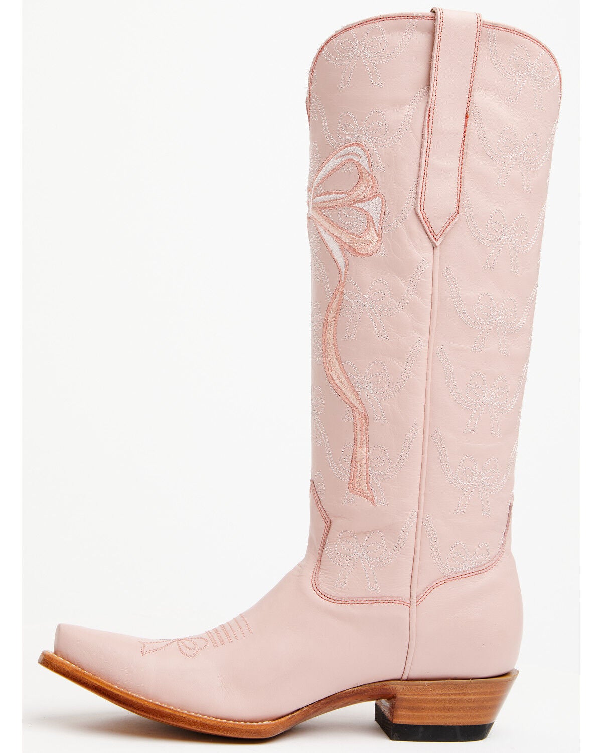 Image #3 - Yippee Ki Yay by Old Gringo Women's Super Shy Western Boots - Snip Toe, Pink, hi-res
