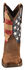Durango Men's Rebel American Flag Western Boots - Broad Square Toe, Brown, hi-res