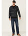 Image #2 - Moonshine Spirit Men's Alpha Bravo Camo Print Long Sleeve Henley T-Shirt, Black, hi-res