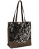 Image #1 - Tony Lama Women's Cowhide Tote Bag, Black, hi-res