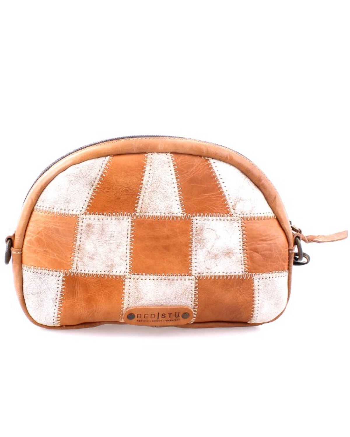 Image #3 - Bed Stu Women's Abundance Leather Crossbody Bag, Tan, hi-res