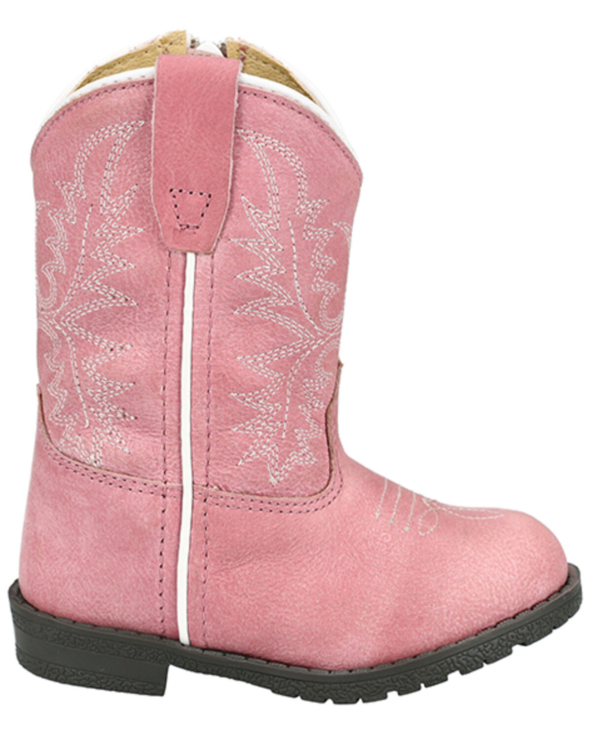 Image #2 - Smoky Mountain Toddler Girls' Hopalong Western Boots - Round Toe, Pink, hi-res