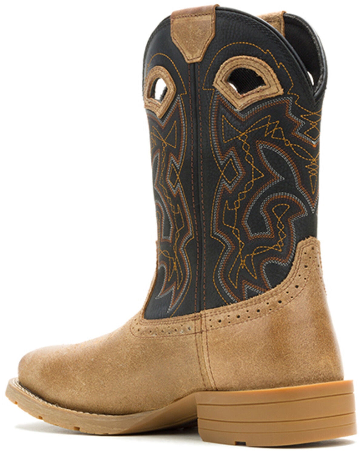 Image #3 - Wolverine Men's Wheatland Wellington HypeRest Pull-On Work Boots - Steel Toe, Black, hi-res