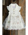 Image #1 - Sugar California Toddler Girls' Boots and Bows Printed Lace Dress, Cream, hi-res