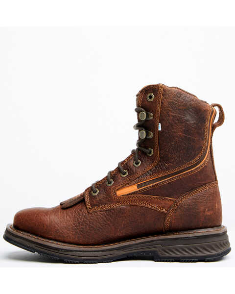 Image #3 - Cody James Men's 8" ASE7 Disruptor Work Boots - Soft Toe, Brown, hi-res