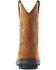 Image #3 - Ariat Men's Sierra Shock Shield Waterproof Western Work Boots - Steel Toe, Brown, hi-res