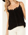 Image #3 - Shyanne Women's Lace Trim Cami, Black, hi-res