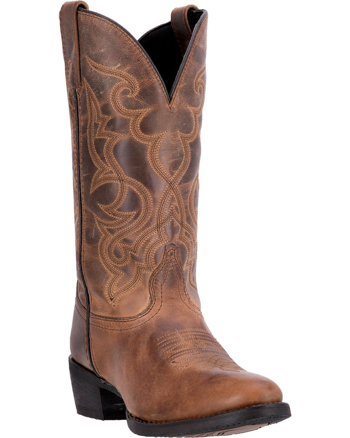 wide calf square toe cowgirl boots