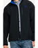 Image #4 - Cinch Men's Black Softshell Bonded Jacket , , hi-res