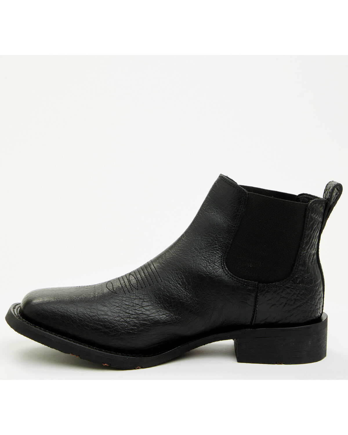 Image #3 - Laredo Men's Devin Chelsea Boots - Broad Square Toe, Black, hi-res