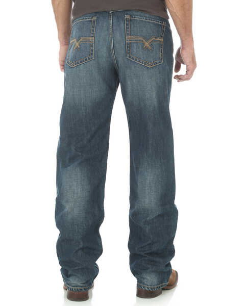 Wrangler 20X Men's No.33 Extreme Relaxed Fit Straight Jeans , Indigo, hi-res