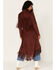 Image #4 - Shyanne Women's Fringe Faux Suede Trench Coat, , hi-res