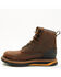 Image #3 - Hawx Men's 6" Airflow Heat Transfer System Paver Work Boots - Soft Toe, Dark Brown, hi-res