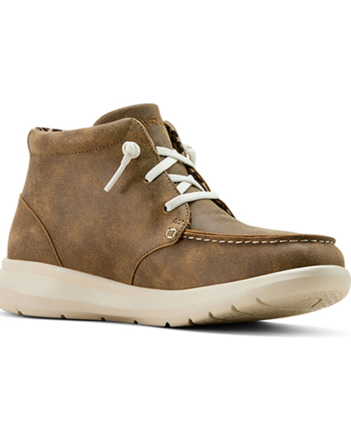 Image #1 - Ariat Women's Hilo High Top Shoes - Moc Toe, Dark Brown, hi-res