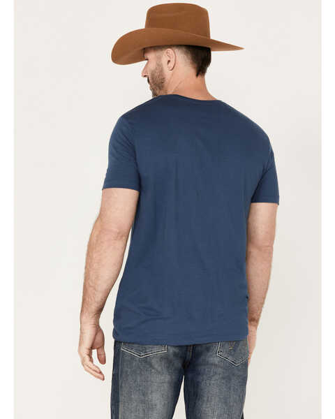 Image #4 - Cody James Men's Triple Bull Short Sleeve Graphic T-Shirt, Navy, hi-res