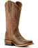 Image #1 - Ariat Women's Futurity Flash Western Boots - Square Toe, Brown, hi-res