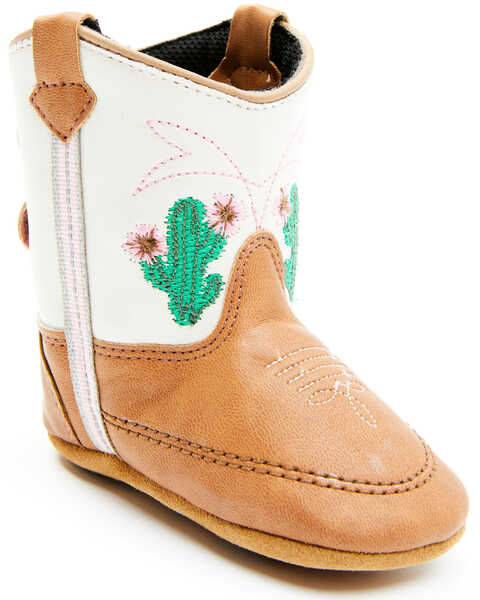 Image #2 - Shyanne Infant Girls' Cactus Poppet Boots , Ivory, hi-res