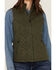 Image #4 - RANK 45® Women's Southwestern Print Softshell Riding Vest, Olive, hi-res