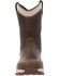 Image #4 - Georgia Boot Women's Eagle Trail Waterproof Pull On Work Boots - Alloy Toe, Brown, hi-res