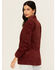 Image #4 - Wrangler Women's Corduroy Blazer, Red, hi-res