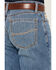 Image #4 - Cinch Men's Grant Medium Wash Relaxed Bootcut Stretch Denim Jeans, Medium Wash, hi-res