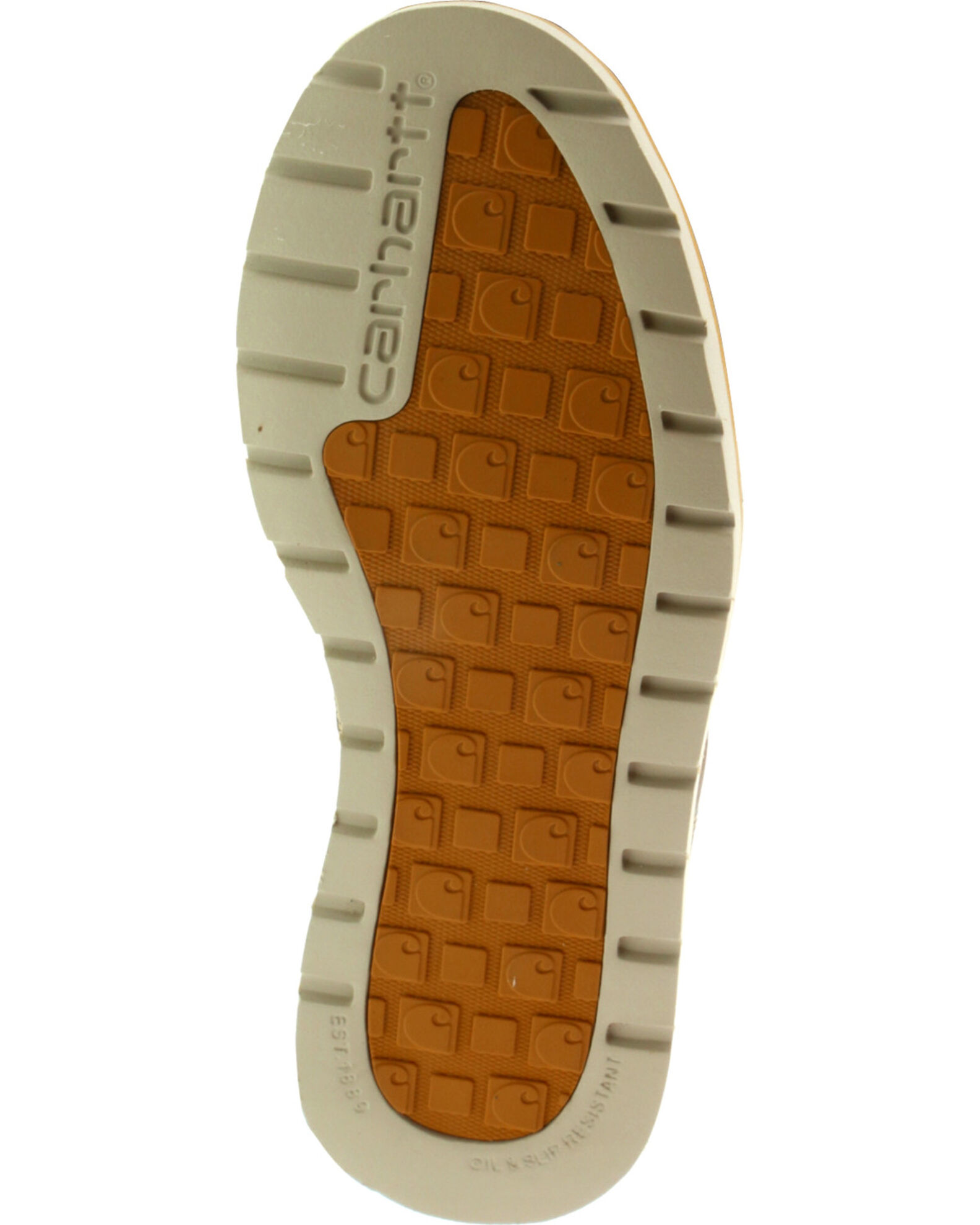 Image #4 - Carhartt Men's 6" Waterproof Wedge Boots - Moc Toe, Brown, hi-res