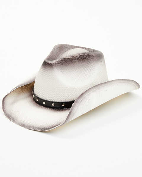 Cody James Judgement Straw Cowboy Hat , Grey, hi-res