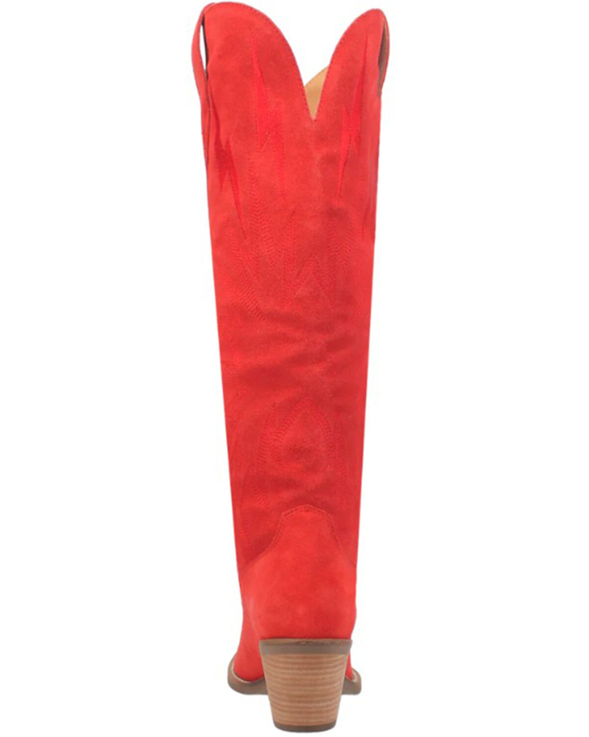 Image #5 - Dingo Women's Thunder Road Western Performance Boots - Snip Toe, Red, hi-res