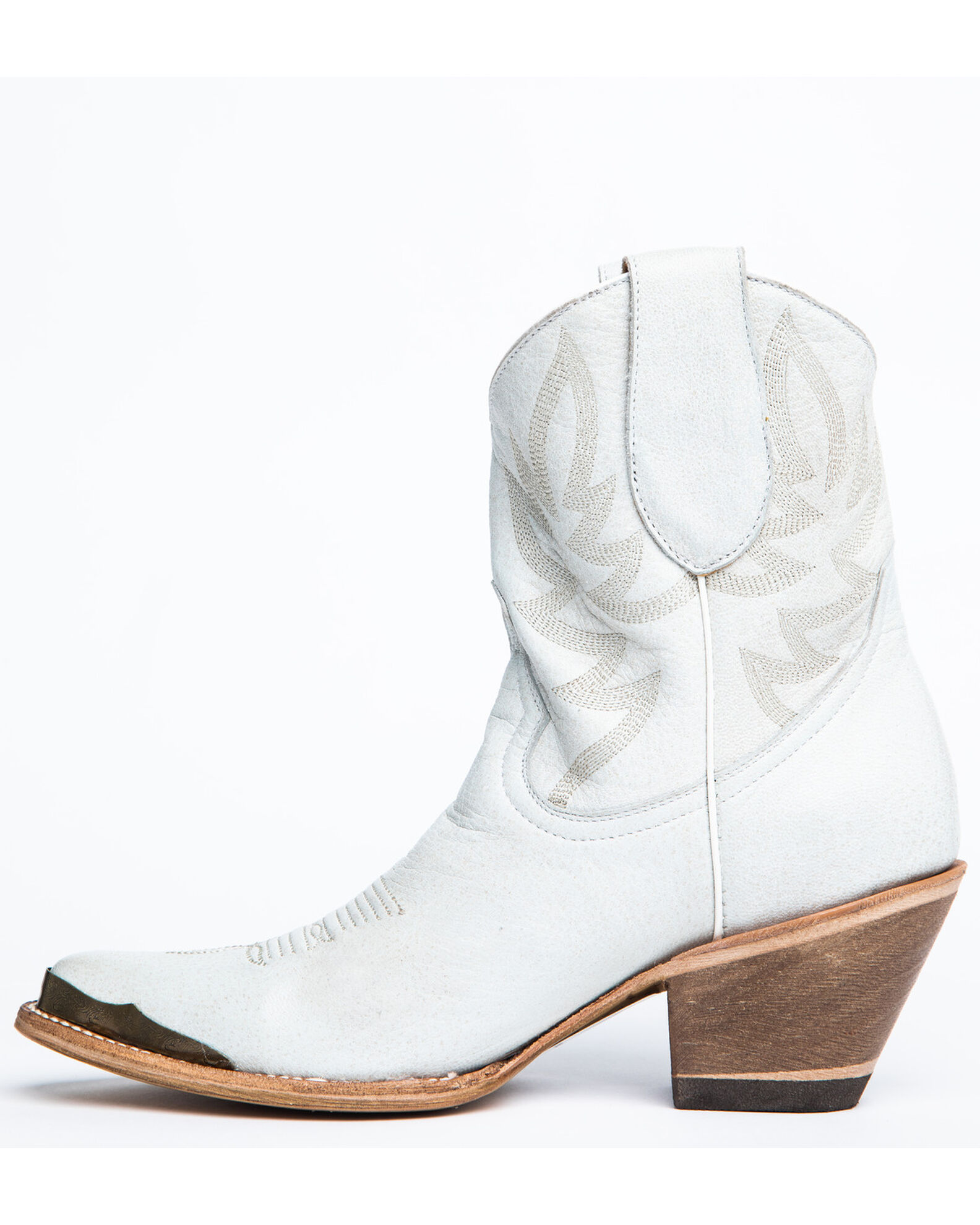 Image #3 - Idyllwind Women's Wheels Western Booties - Round Toe, White, hi-res