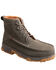 Twisted X Men's Gray Work Boots - Soft Toe, Grey, hi-res