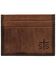 Image #1 - STS Ranchwear By Carroll Men's Foreman Card Wallet, Brown, hi-res