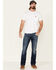Image #1 - Levi's Men's 527 Prewashed Low Straight Bootcut Jeans , Blue, hi-res