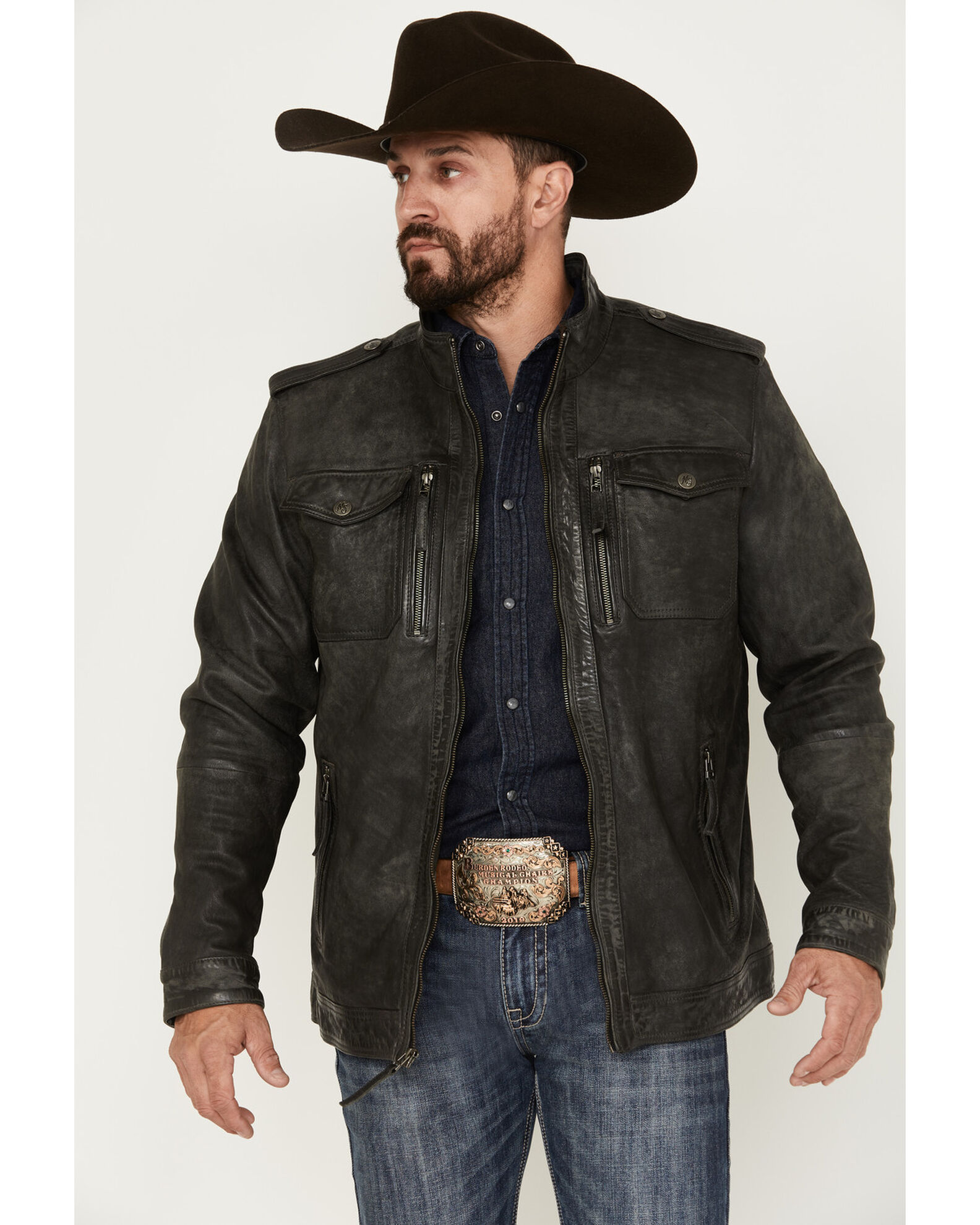 Weston leather new arrivals moto jacket