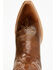 Image #6 - Dan Post Women's Rope Dream Western Boots - Snip Toe, Dark Brown, hi-res