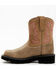 Image #4 - Ariat Women's Fatbaby Bomber Western Boots - Round Toe, Brown, hi-res