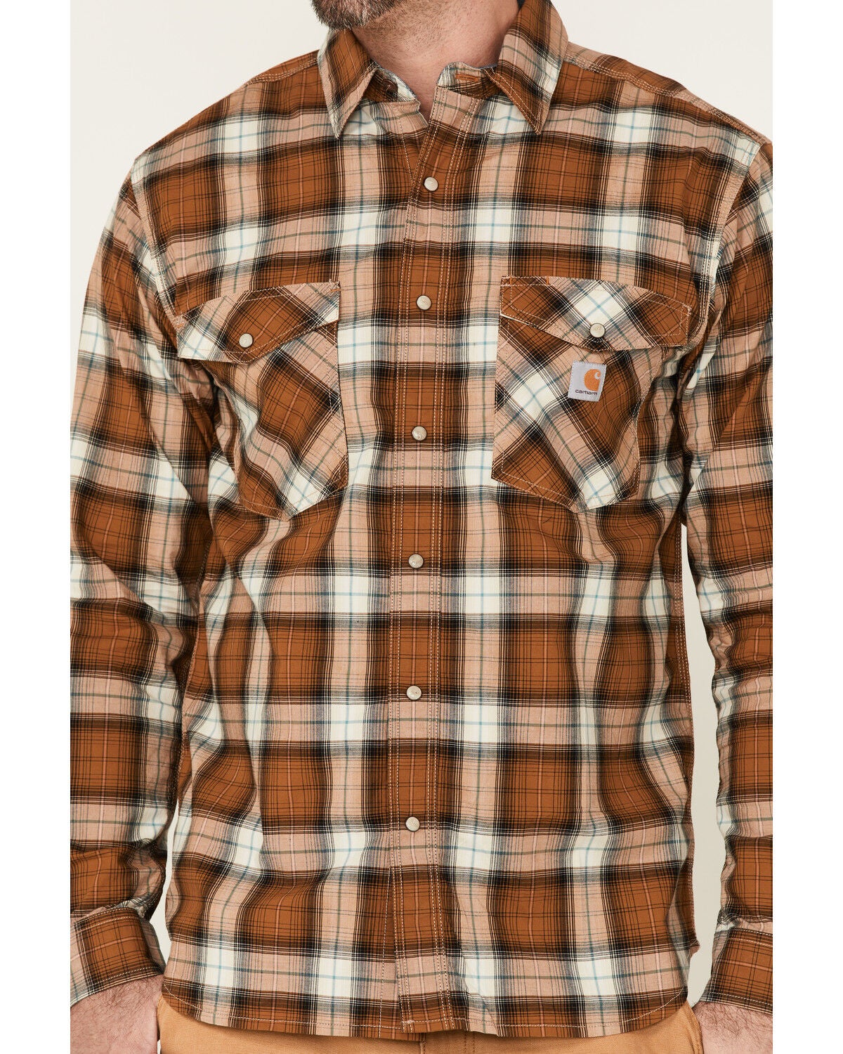 Carhartt Men's Plaid Rugged Flex 
