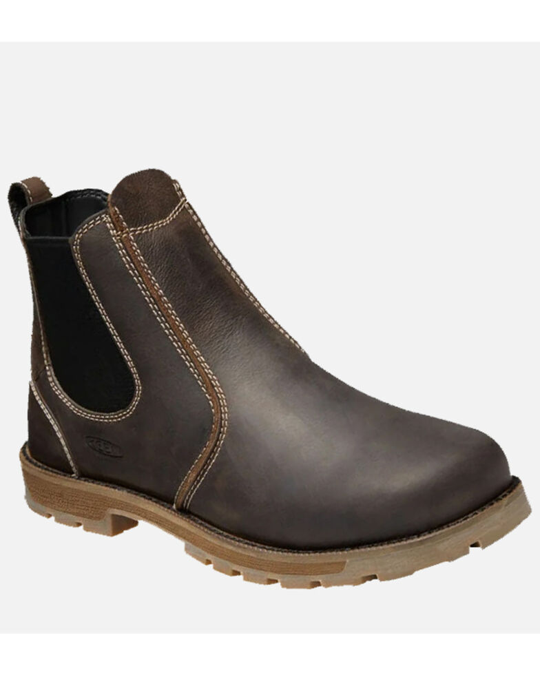 Keen Men's Seattle Romeo Work Boots - Soft Toe, Grey, hi-res